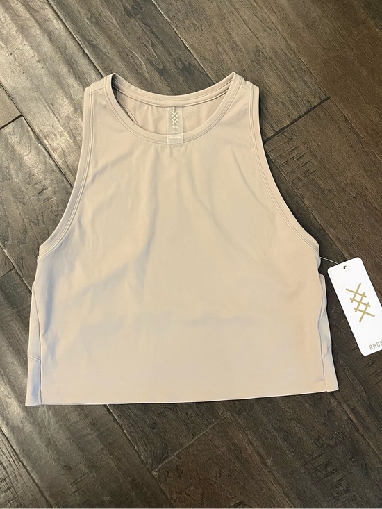 RHONE Tops - RHONE Serene Fitted Tank | Taupe | Size Large